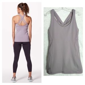 Lululemon Stash N Run Tank - Dusty Dawn